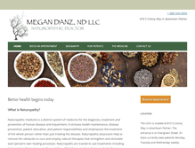 Tablet Screenshot of drmegandanz.com